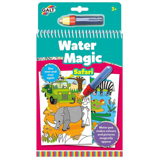 Water Magic Safari Colouring Book & Pen