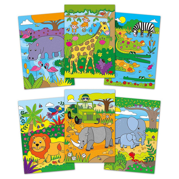 Water Magic Safari Colouring Book & Pen