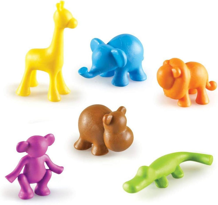Wild About Animas Chunky Jungle Counters ( 72 pcs)
