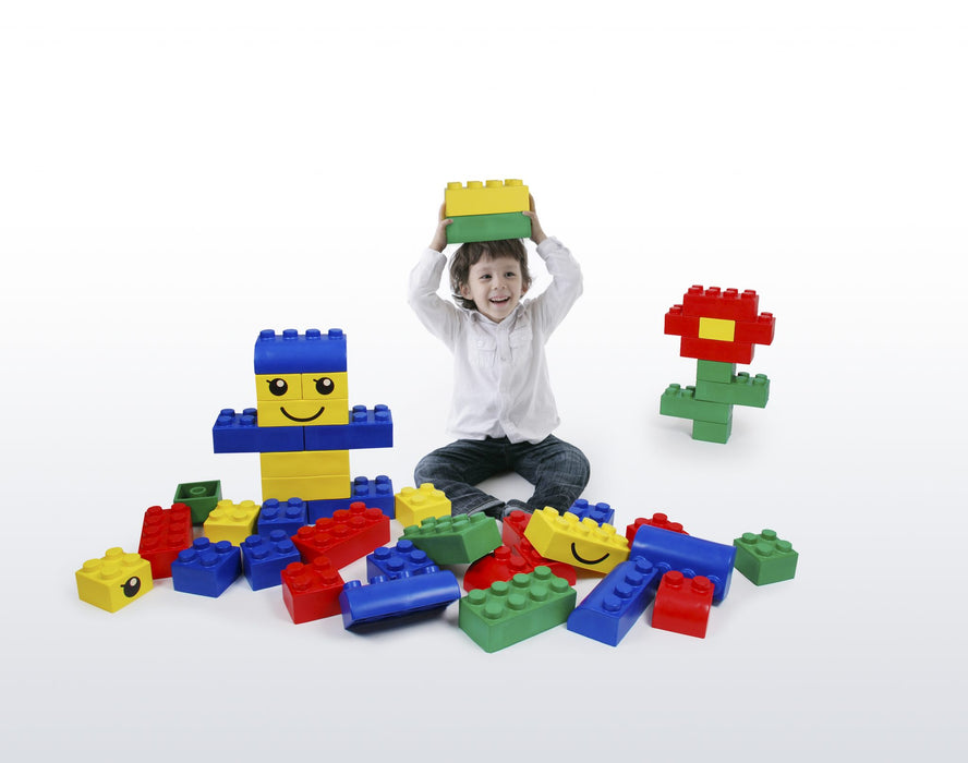 Wise Big Block Set Primary Colours