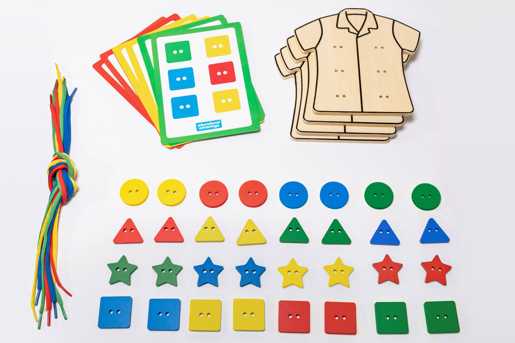 Wooden Lacing Clothes