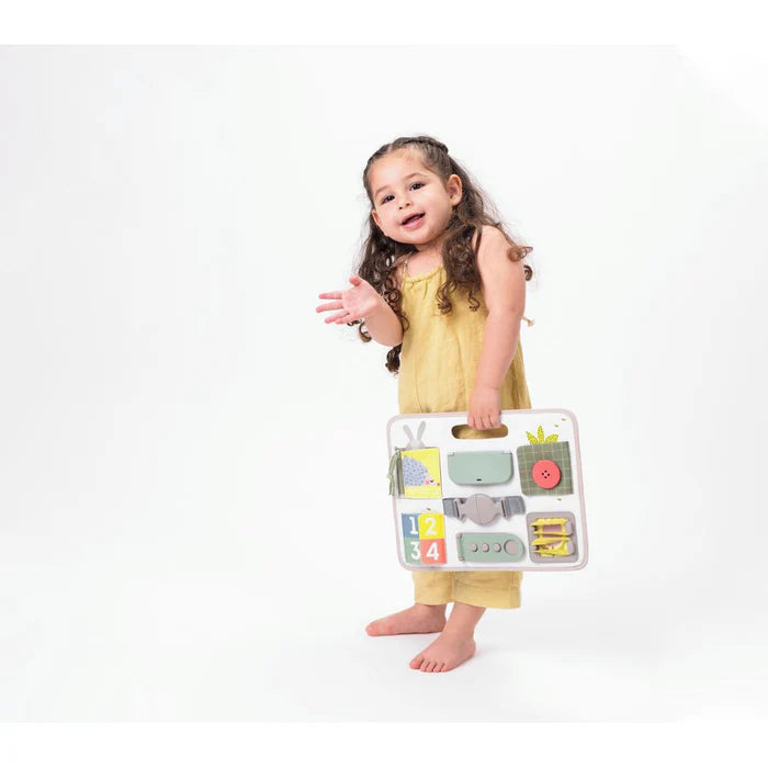 Activity Buckles Board — Thinking Toys