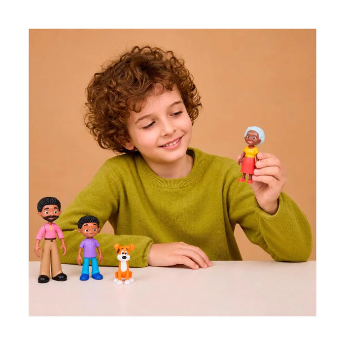 Dark-Skinned Family - Set of 8 pieces
