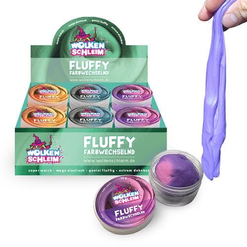 Fluffy Putty Colour Changing