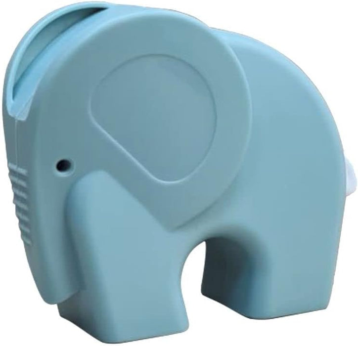 Elephant baby shaker - tactile musical instrument for hand-eye coordination