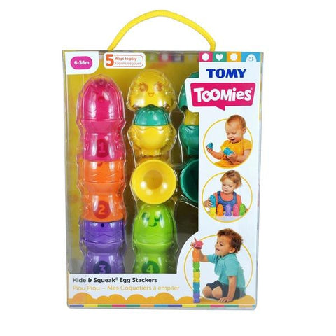 Hide & Squeak Egg Stackers