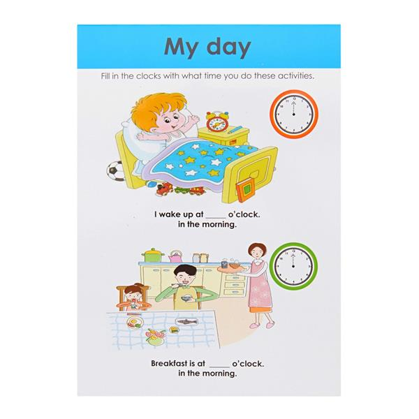 Ormond Wipe Clean Activity Book - Time