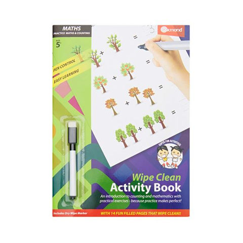 Ormond Wipe Clean Activity Book MATHS & COUNTING