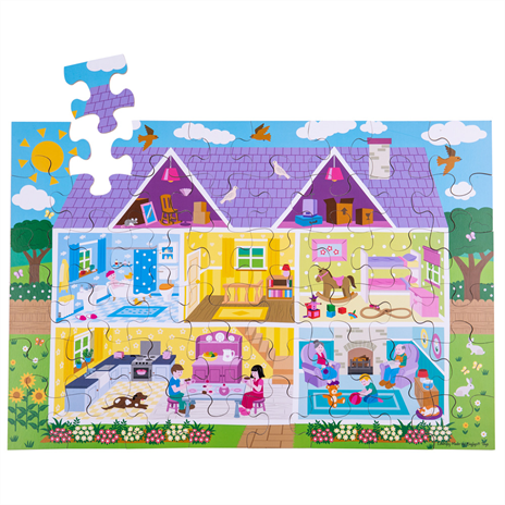 Dolls House Floor Puzzle (48 Pieces)
