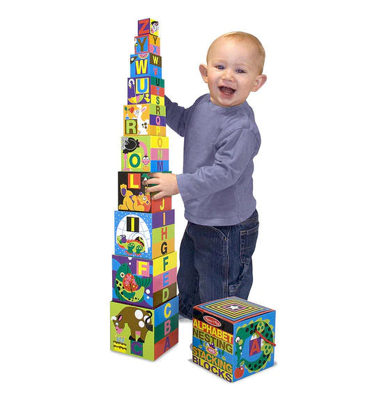 Alphabet Nesting Stacking Blocks CURRENTLY NOT AVAILABLE
