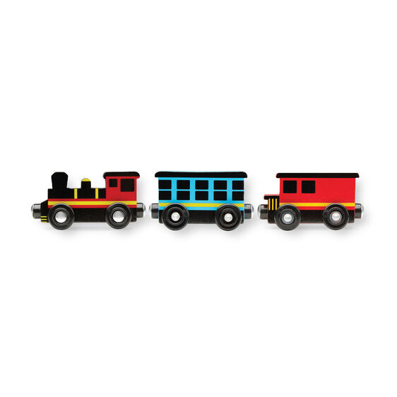 Train Rug with 1 Locomotive and 4 Trailers
