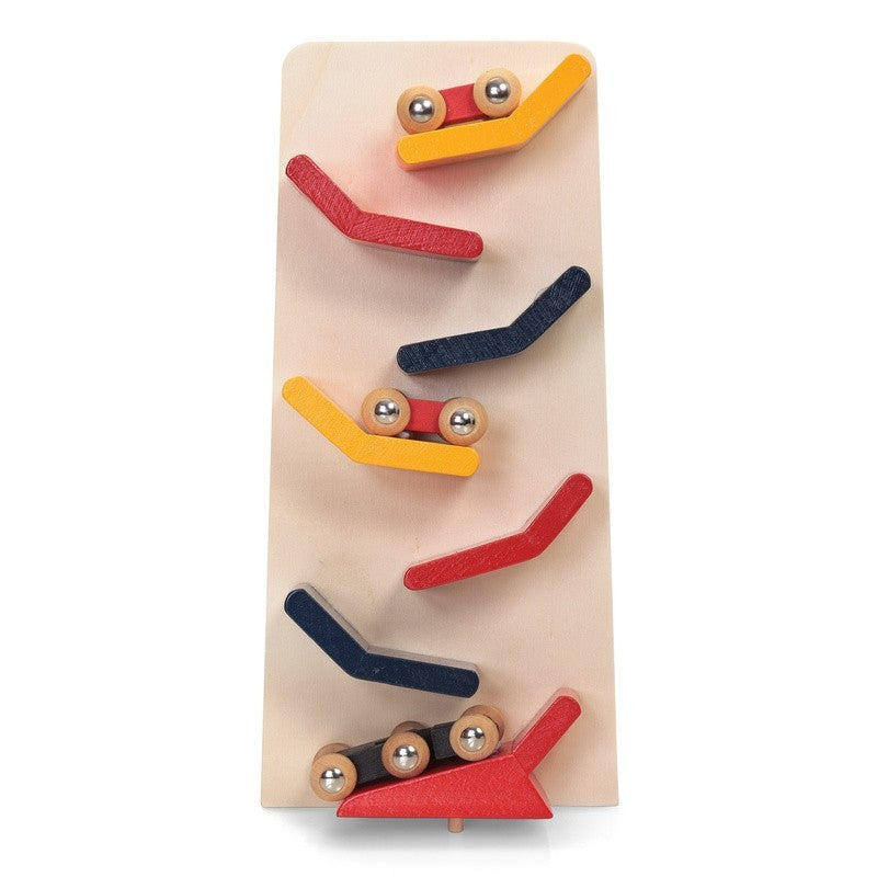 Click Clack Card Wooden Cars Click Clack Track — Thinking Toys