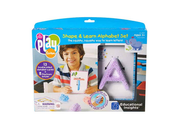 Playfoam: Shape & Learn Alphabet Set