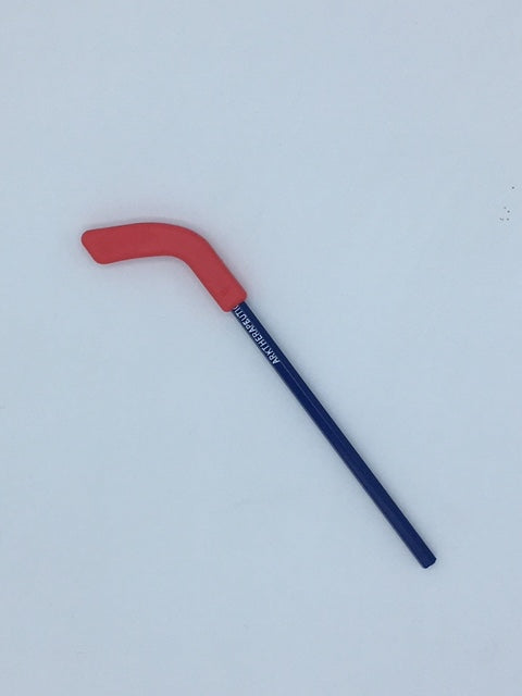 ARK'S Hockey Stick Pencil Topper - Soft (Red) oral motor product