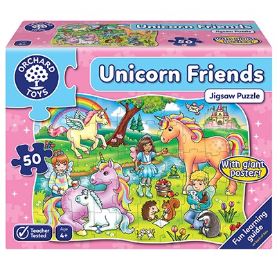 Unicorn Friends Jigsaw Puzzle (50 Pieces)