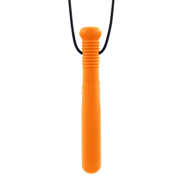 Ark's Baseball Bat Chew Necklace - XXT (Orange)