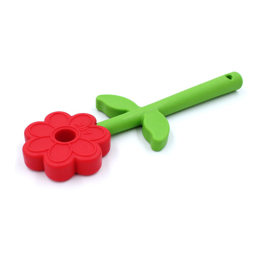 Ark's Flower Wand Chewy - Soft (Poppy Red) oral motor