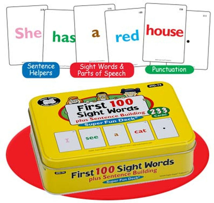 Fun Deck - First 100 Sight Words