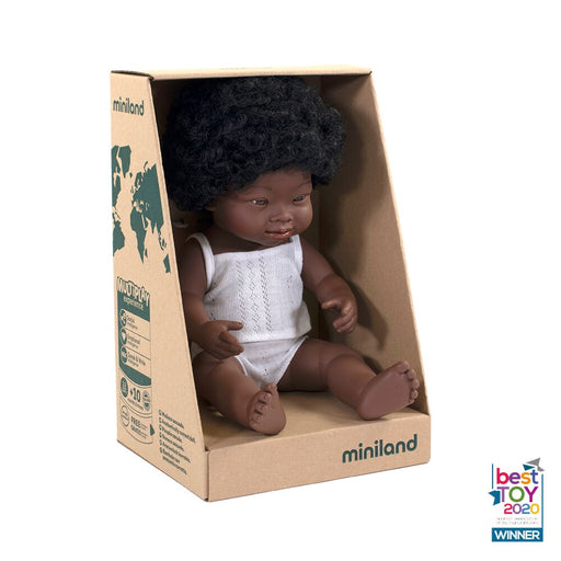 Down Syndrome Doll Girl African w/underwear Thinking Toys Down Syndrome Doll Girl African w/underwear Thinking Toys