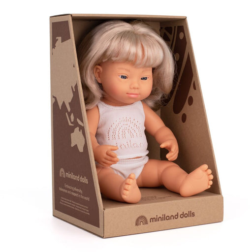 The miniland Down Syndrome Doll