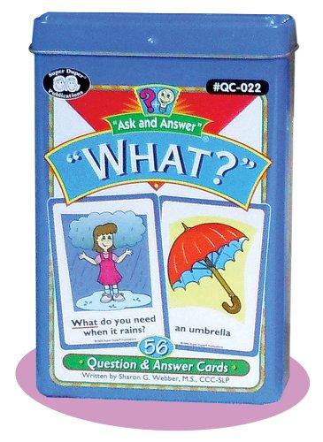 Fun Deck - Ask and Answer 'What' Cards y