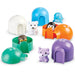 All 5 of the Sort & Seek Polar Animals. Each animal is accompanied with their own igloo house
