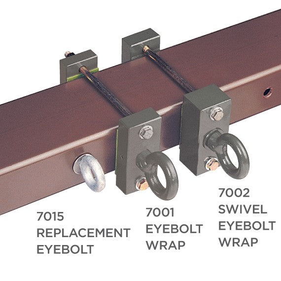 Southpaw Swivel Eyebolt Wrap - Set of 3 (7010)