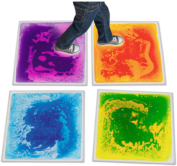 Sensory Floor Tiles - Set of 4 - 30 x 30 cm