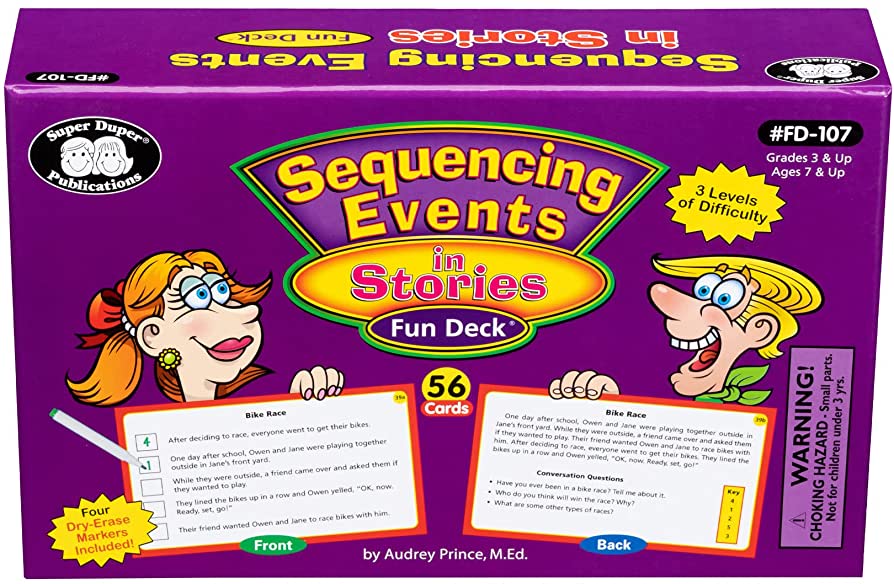 Fun Deck (Super) Sequencing of Events in Stories