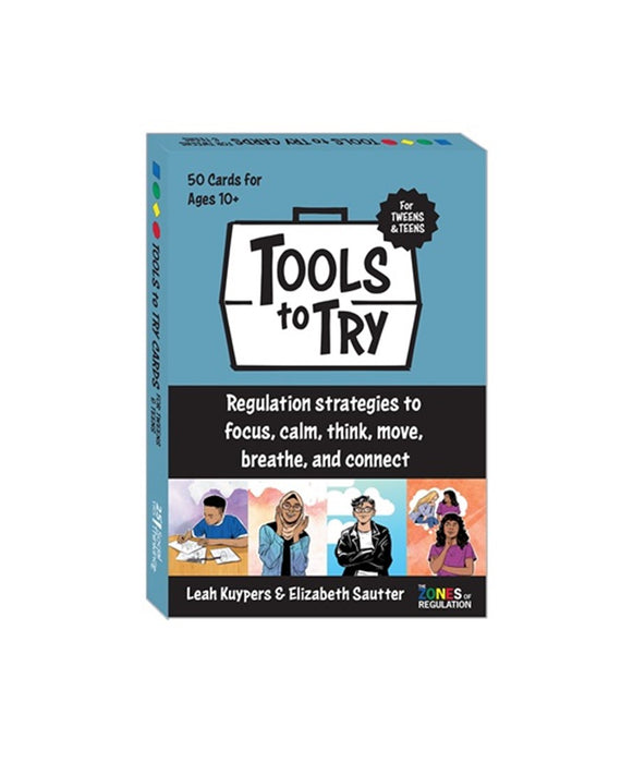 Zones of Regulation: Tools to Try Cards for Tweens & Teens (O)