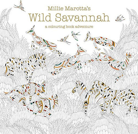 Wild Savannah Colouring Adventure book, Thinking Toys Ireland