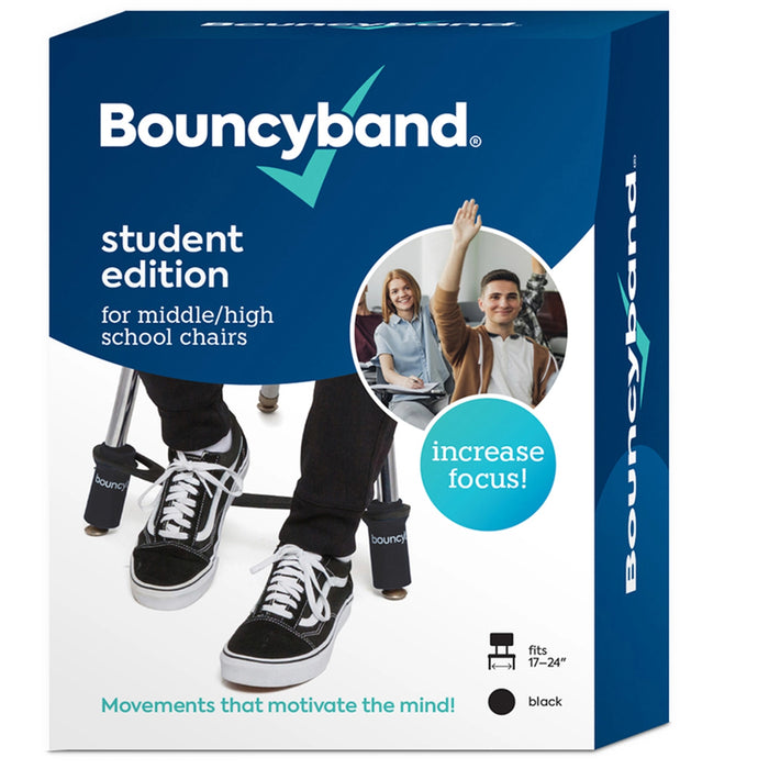 Bouncyband Black for Secondary School Chairs