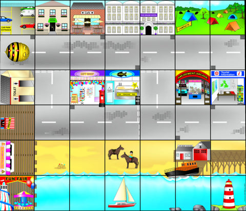 Bee Bot Seaside Mat
