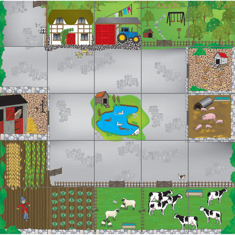 Bee Bot Farmyard Mat