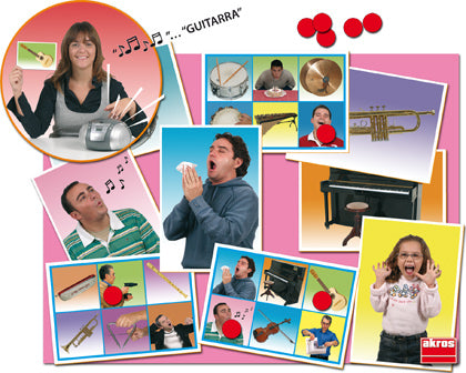 Bingo: Actions and Musical Instuments : 25 Sounds
