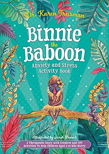 Binnie the Baboon - Anxiety and Stress Activity Book