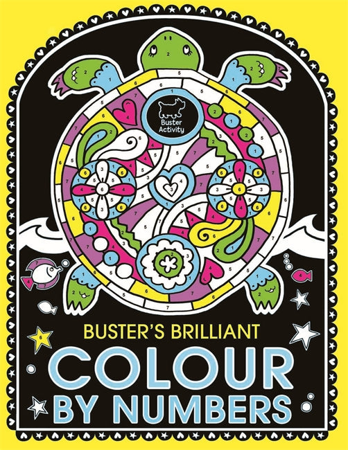 Buster's Brilliant Colour By Numbers - Available in June