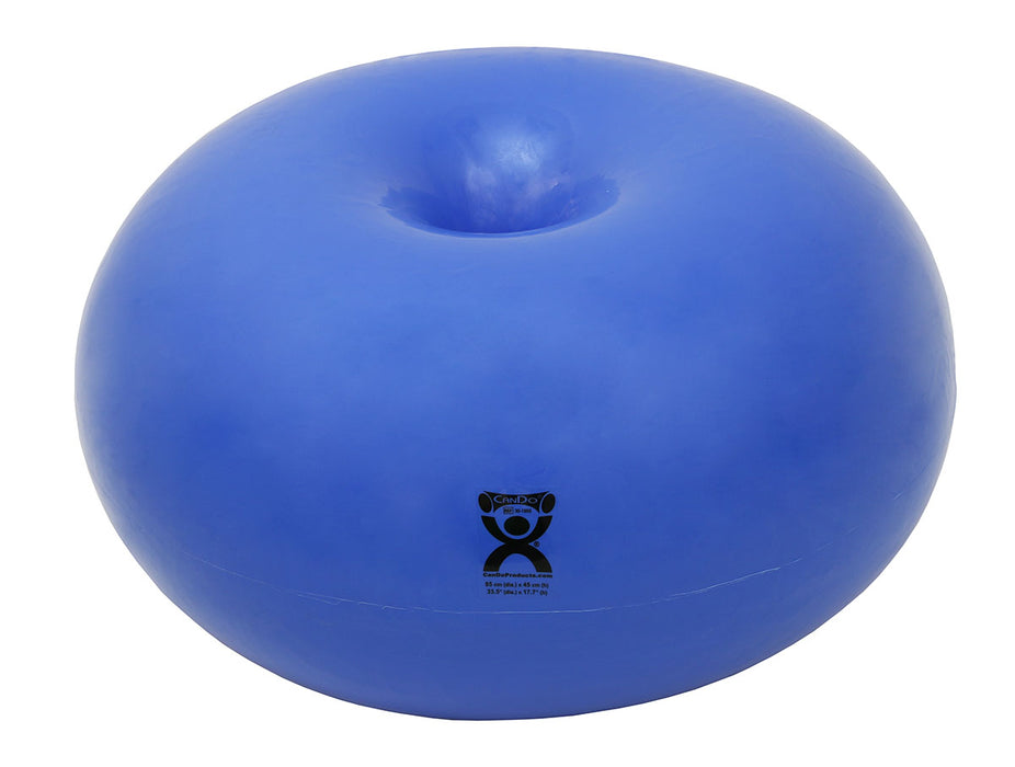 CanDo® Donut Ball - Blue - 34" Dia x 18" (85 cm Dia x 45 cm H)