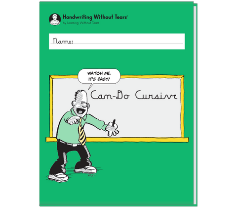 Student Workbook - 5th Grade (Can Do Cursive ) - Handwriting Without Tears Programme OLD EDITION