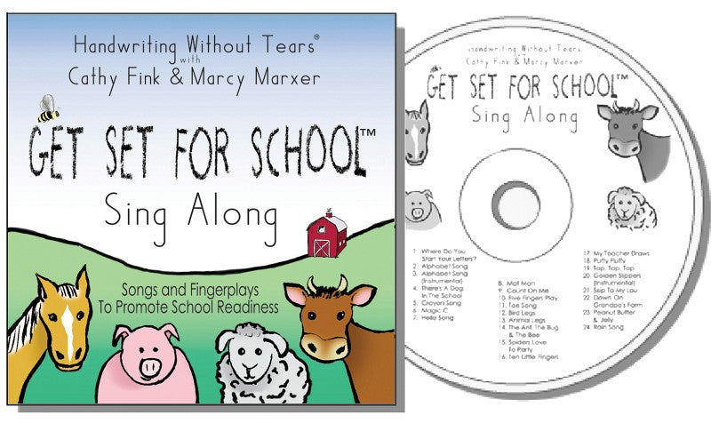 CD - Get Set For School - Handwriting Without Tears Programme