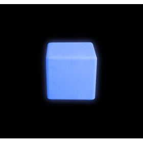 Colour Changing LED Cube Stool 40 cm