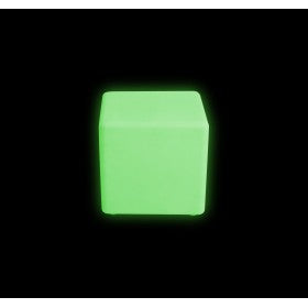 Colour Changing LED Cube Stool 30 cm