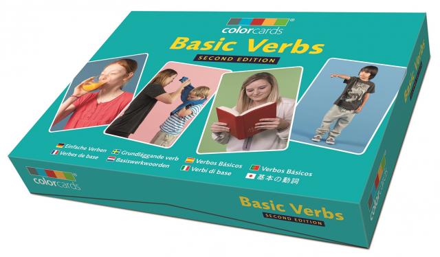 Colorcards - Basic Verbs
