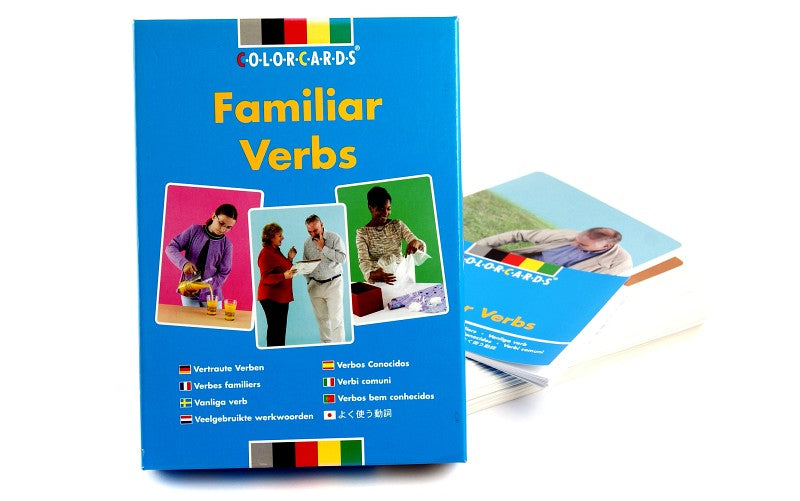 Colorcards - Familiar Verbs