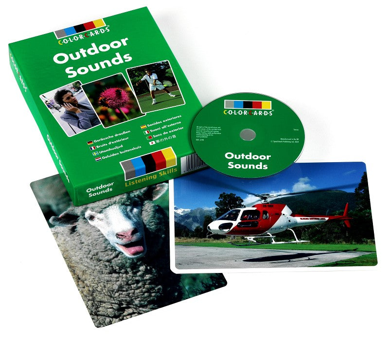 Colorcards - Listening Skills Outdoor Sounds (CD)