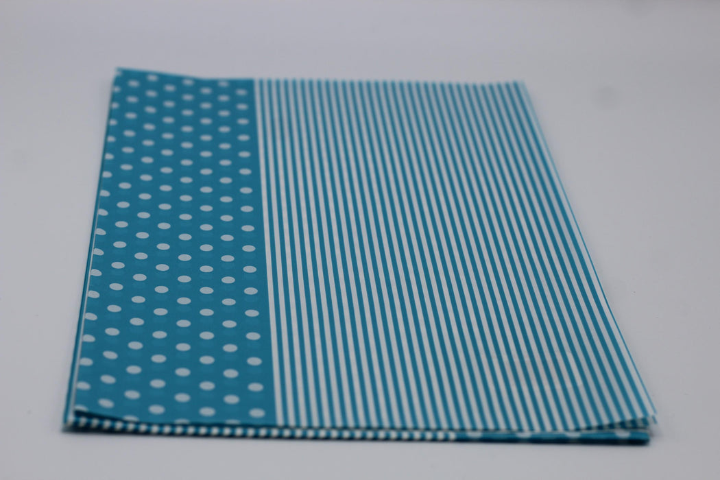 Decopatch Paper - Blue Spot & Stripe 549