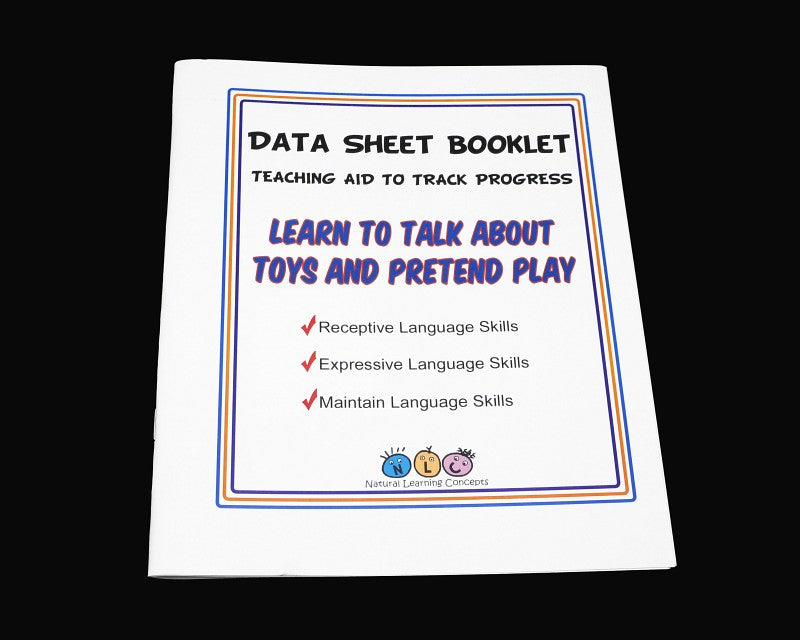 Data Booklet - Learn to Talk About Toys and Pretend Play