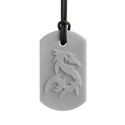ARK's Dragon Bite Necklace - Soft (Light Grey) oral motor product