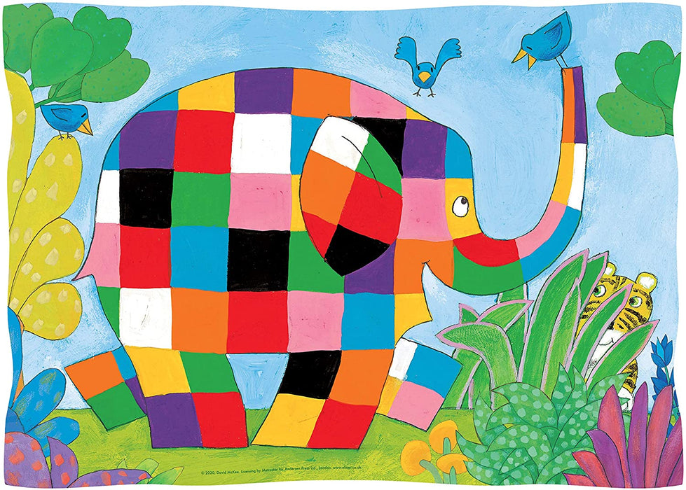 Elmer The Elephant My First Floor Puzzle (16 Pieces)