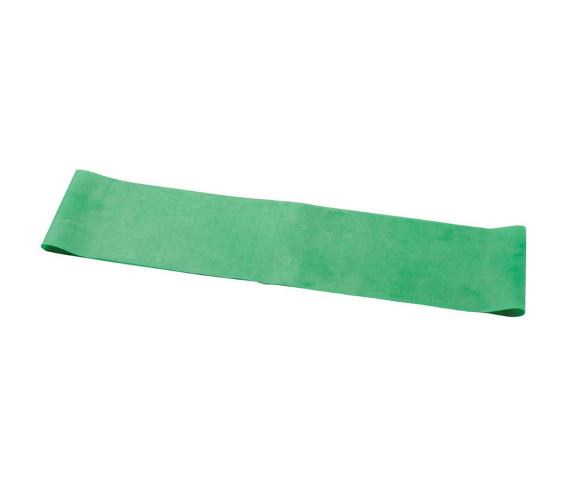 Exercise Band Loop - 15" Long - Green - Medium - Available End April
